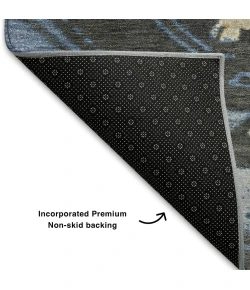 Addison Mayfield Blue AMF1945 2ft. 3in. x 7ft. 6in. Rect. Rug