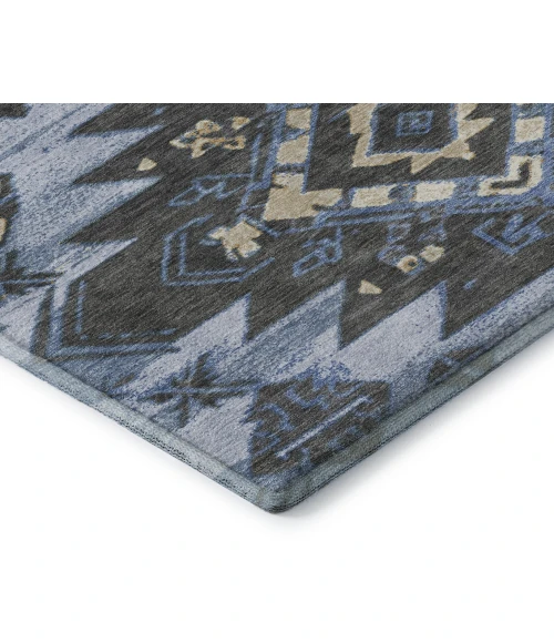 Addison Mayfield Blue AMF1945 2ft. 3in. x 7ft. 6in. Rect. Rug