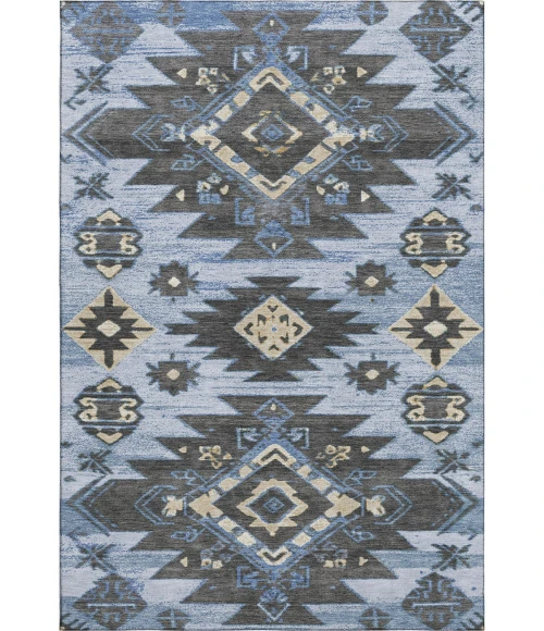 Addison Mayfield Blue AMF1945 2ft. 3in. x 7ft. 6in. Rect. Rug