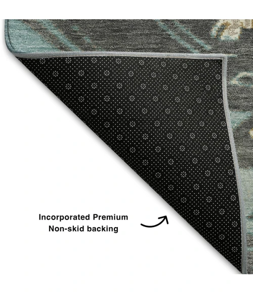 Addison Mayfield Teal AMF1945 8ft. x 10ft. Rect. Rug