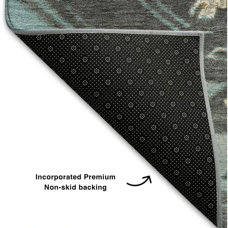 Addison Mayfield Teal AMF1945 9ft. x 12ft. Rect. Rug