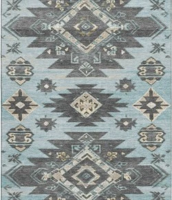 Addison Mayfield Teal AMF1945 8ft. x 10ft. Rect. Rug