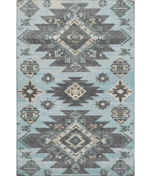 Addison Mayfield Teal AMF1945 8ft. x 10ft. Rect. Rug