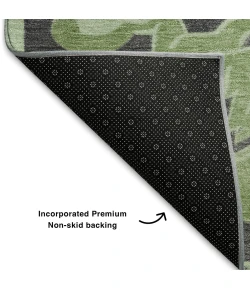 Addison Mayfield Green AMF1947 2ft. 3in. x 7ft. 6in. Rect. Rug