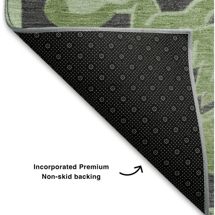 Addison Mayfield Green AMF1947 5ft. x 7ft. 6in. Rect. Rug