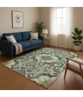 Addison Mayfield Green AMF1947 5ft. x 7ft. 6in. Rect. Rug