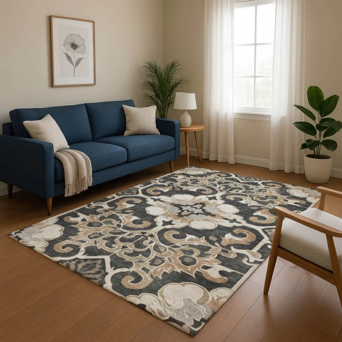 Addison Mayfield Gray AMF1947 5ft. x 7ft. 6in. Rect. Rug