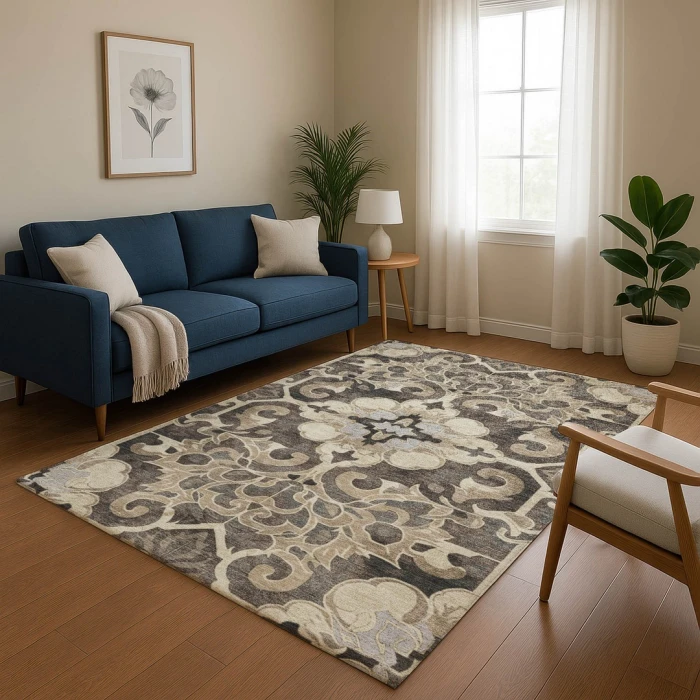 Addison Mayfield Brown AMF1947 5ft. x 7ft. 6in. Rect. Rug