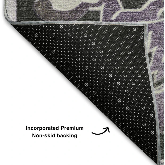 Addison Mayfield Purple AMF1947 5ft. x 7ft. 6in. Rect. Rug