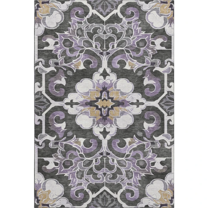 Addison Mayfield Purple AMF1947 5ft. x 7ft. 6in. Rect. Rug