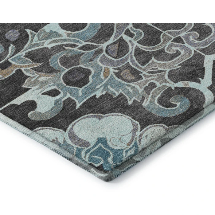 Addison Mayfield Teal AMF1947 5ft. x 7ft. 6in. Rect. Rug