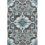 Addison Mayfield Teal AMF1947 2ft. 3in. x 7ft. 6in. Rect. Rug