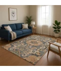 Addison Mayfield Orange AMF1947 5ft. x 7ft. 6in. Rect. Rug
