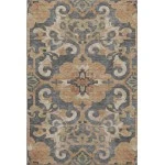Addison Mayfield Orange AMF1947 2ft. 3in. x 7ft. 6in. Rect. Rug