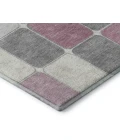 Addison Mayfield Pink AMF1948 - 8ft. Round Rug