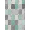 Addison Mayfield Green AMF1948 - 8ft. Round Rug