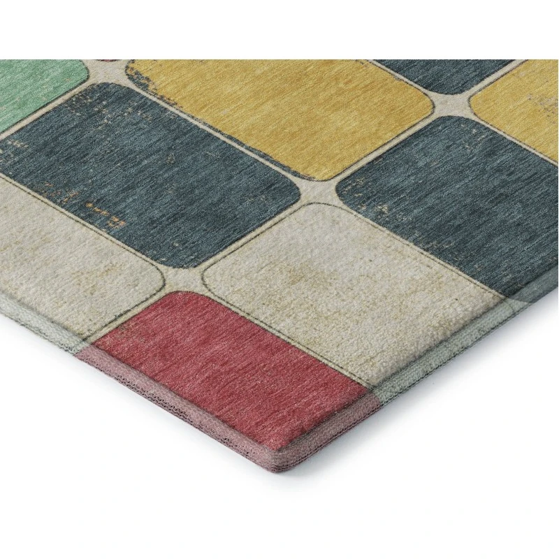 Addison Mayfield Teal AMF1948 8ft. x 10ft. Rect. Rug