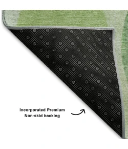 Addison Mayfield Green AMF1949 2ft. 3in. x 7ft. 6in. Rect. Rug