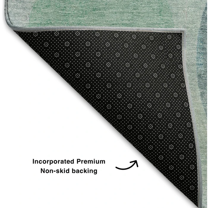 Addison Mayfield Teal AMF1949 5ft. x 7ft. 6in. Rect. Rug