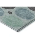 Addison Mayfield Teal AMF1949 5ft. x 7ft. 6in. Rect. Rug