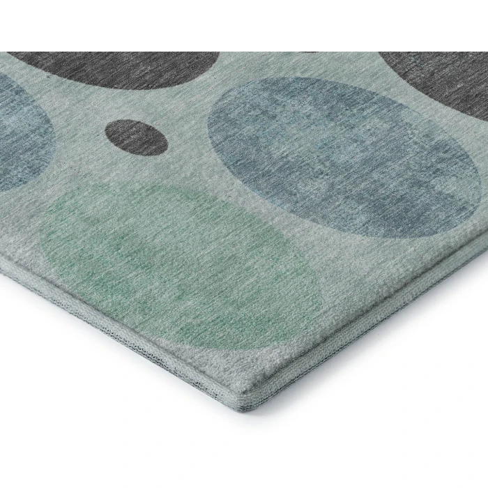 Addison Mayfield Teal AMF1949 5ft. x 7ft. 6in. Rect. Rug