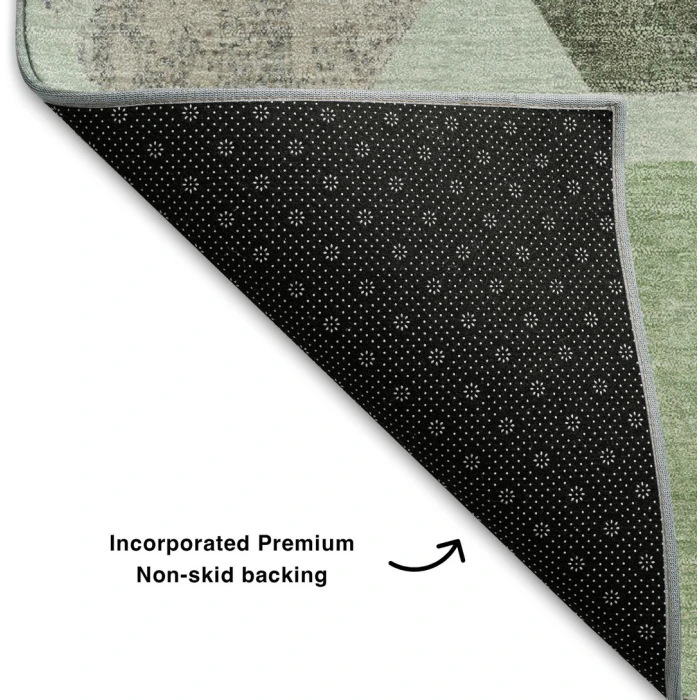 Addison Mayfield Green AMF1950 2ft. 3in. x 7ft. 6in. Rect. Rug