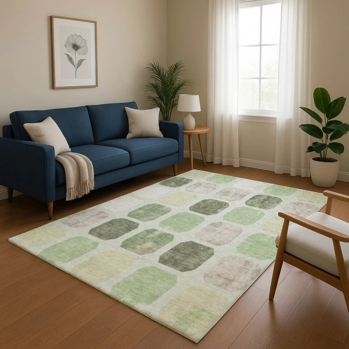 Addison Mayfield Green AMF1950 2ft. 3in. x 7ft. 6in. Rect. Rug
