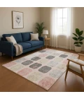 Addison Mayfield Pink AMF1950 - 8ft. Round Rug