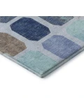 Addison Mayfield Blue AMF1950 - 8ft. Round Rug