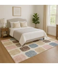 Addison Mayfield Ivory AMF1950 - 8ft. Round Rug