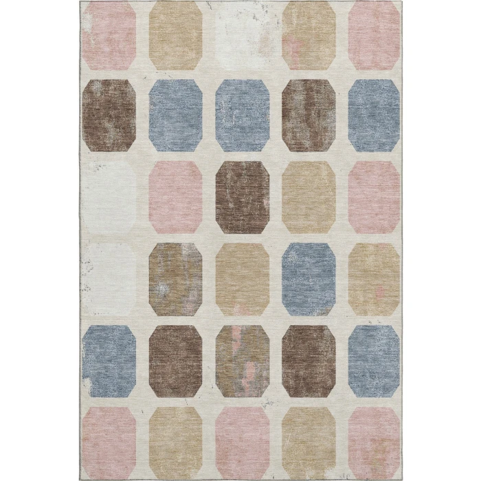 Addison Mayfield Ivory AMF1950 - 8ft. Round Rug