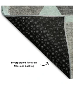 Addison Mayfield Teal AMF1950 2ft. 3in. x 7ft. 6in. Rect. Rug