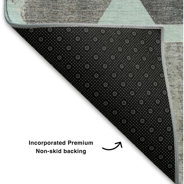 Addison Mayfield Teal AMF1950 5ft. x 7ft. 6in. Rect. Rug