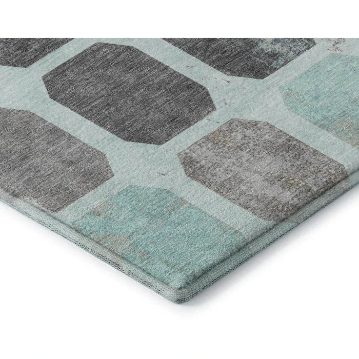 Addison Mayfield Teal AMF1950 5ft. x 7ft. 6in. Rect. Rug