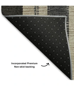 Addison Mayfield Black AMF1954 8ft. x 10ft. Rect. Rug