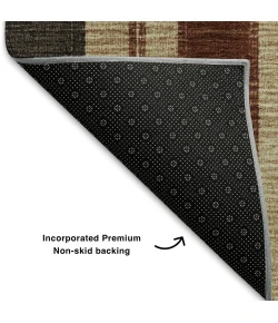 Addison Mayfield Brown AMF1954 8ft. x 10ft. Rect. Rug
