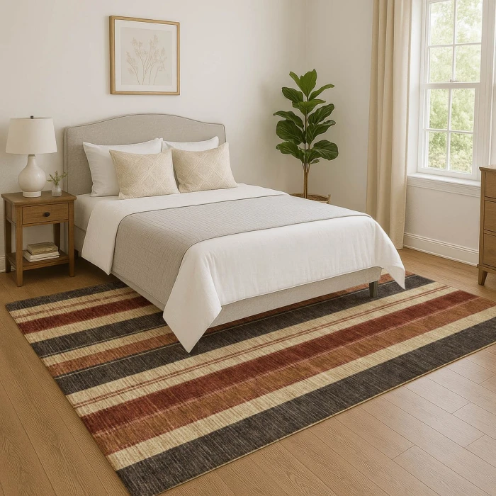 Addison Mayfield Brown AMF1954 8ft. x 10ft. Rect. Rug