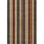 Addison Mayfield Brown AMF1954 - 8ft. Round Rug
