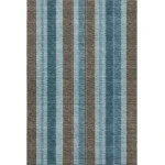 Addison Mayfield Teal AMF1954 - 8ft. Round Rug