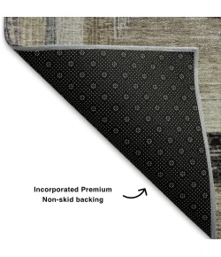 Addison Mayfield Brown AMF1957 8ft. x 10ft. Rect. Rug