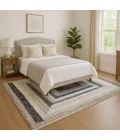 Addison Mayfield Brown AMF1957 8ft. x 10ft. Rect. Rug