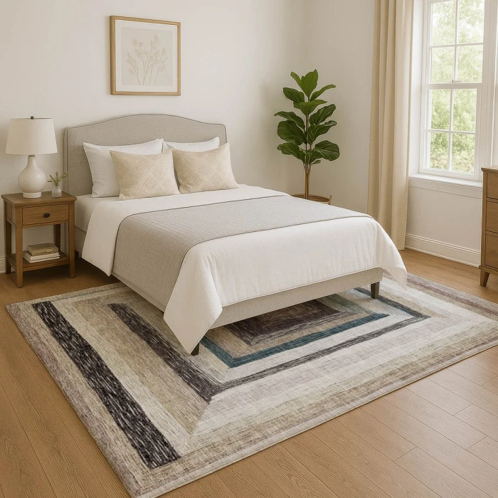 Addison Mayfield Brown AMF1957 8ft. x 10ft. Rect. Rug