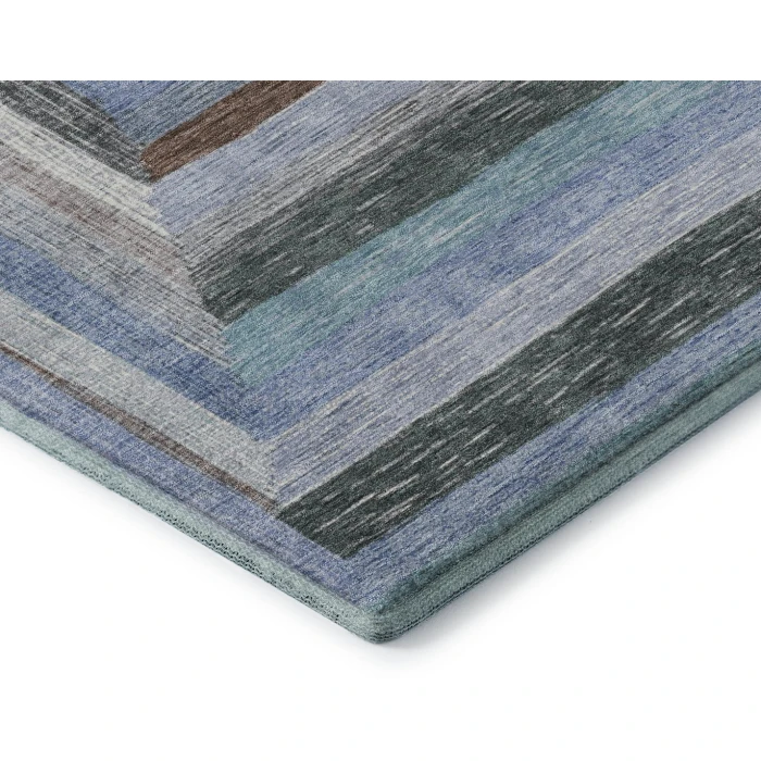Addison Mayfield Blue AMF1957 8ft. x 10ft. Rect. Rug