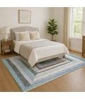 Addison Mayfield Blue AMF1957 8ft. x 10ft. Rect. Rug