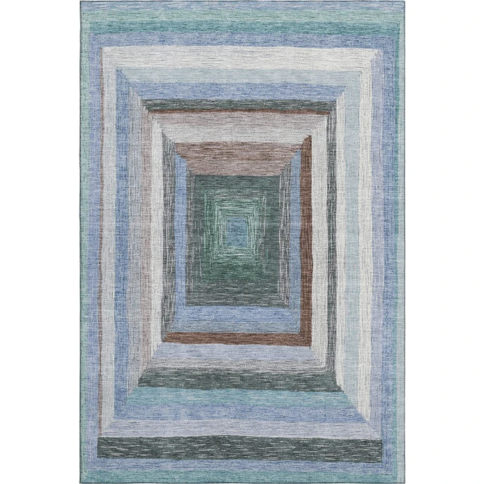 Addison Mayfield Blue AMF1957 8ft. x 10ft. Rect. Rug
