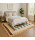 Addison Mayfield Gold AMF1957 5ft. x 7ft. 6in. Rect. Rug