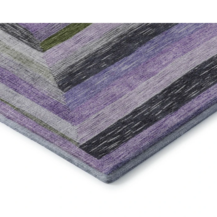 Addison Mayfield Purple AMF1957 8ft. x 10ft. Rect. Rug