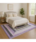 Addison Mayfield Purple AMF1957 8ft. x 10ft. Rect. Rug