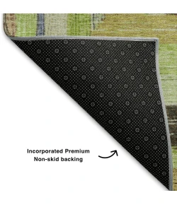 Addison Mayfield Green AMF1957 8ft. x 10ft. Rect. Rug