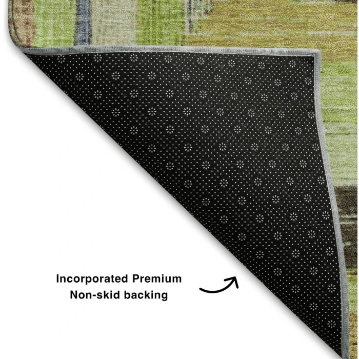 Addison Mayfield Green AMF1957 8ft. x 10ft. Rect. Rug